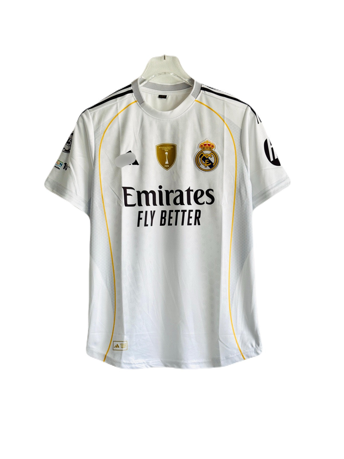 valverde Real Madrid 2025-26 Home half sleeve jersey -
