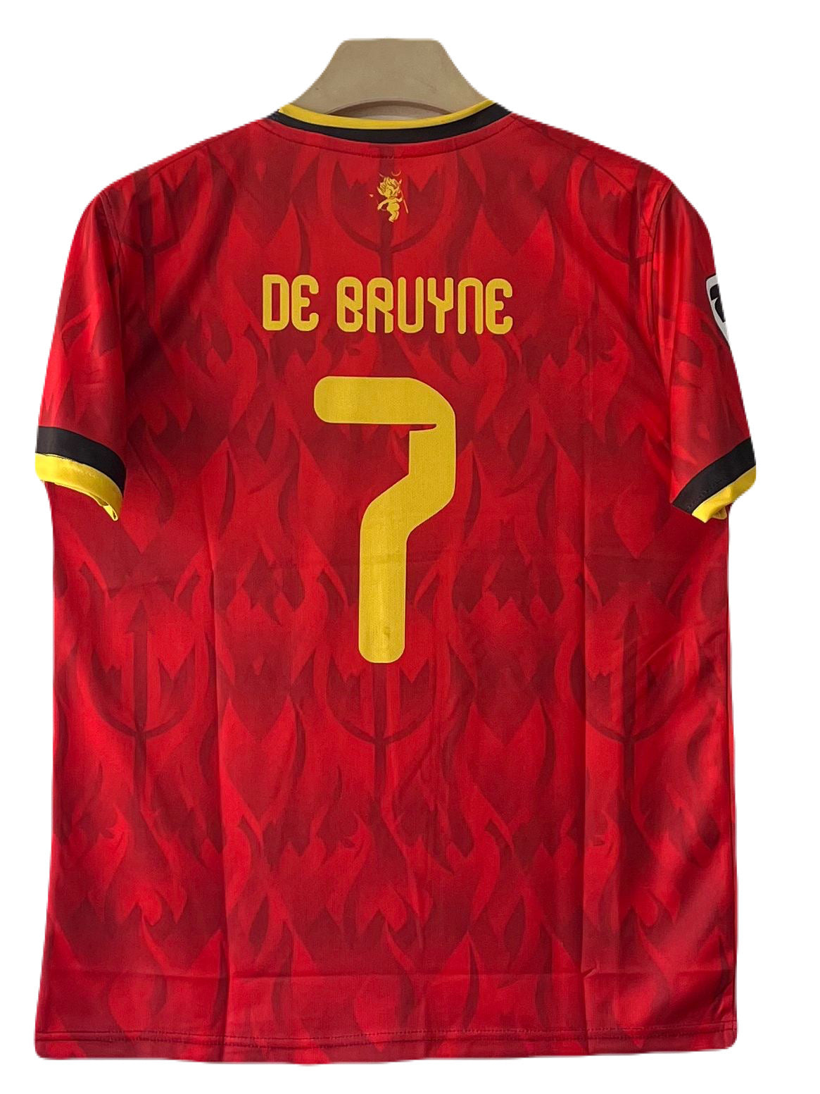 De bruyne belgium 2026 World Cup home Half Sleeve Jersey -