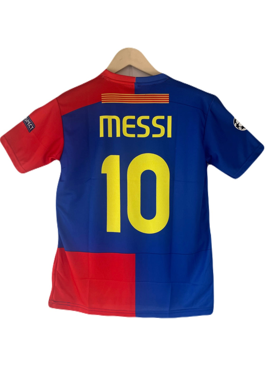 Messi Barcelona 2009 Home Half sleeve jersey - P2000