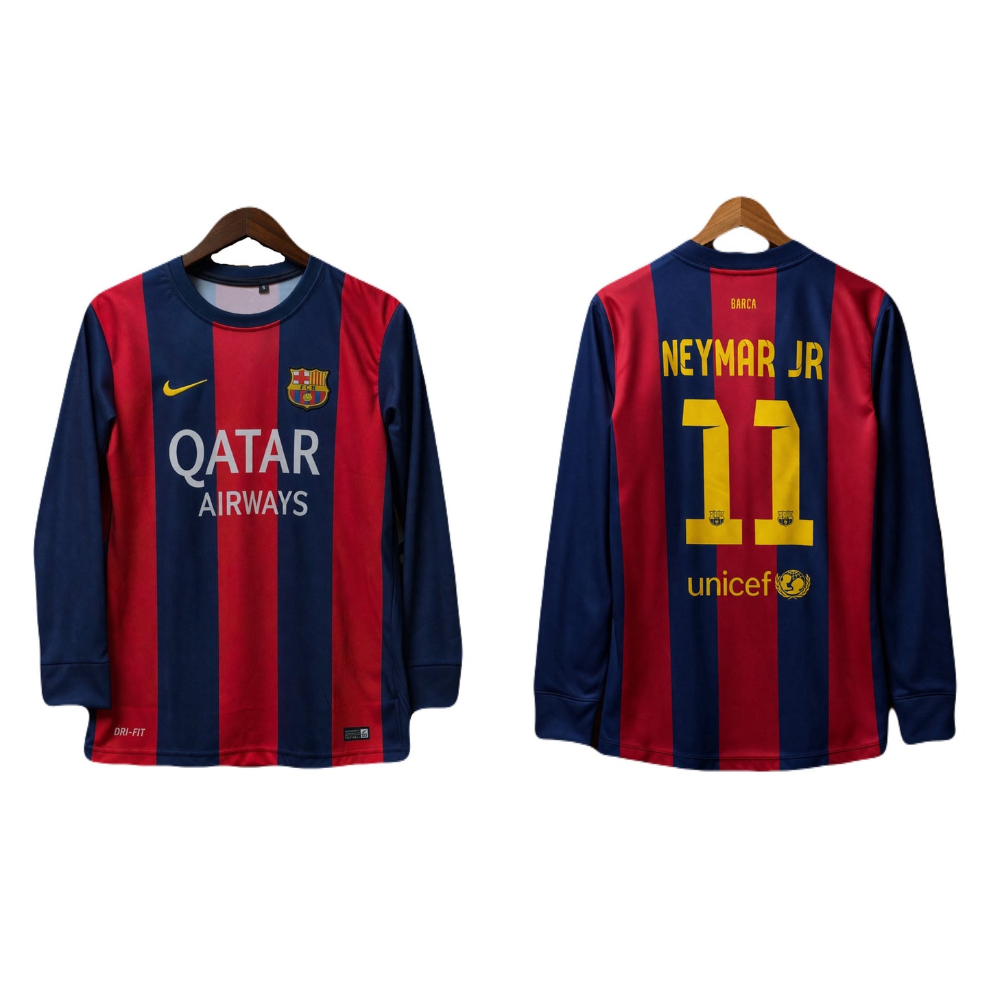 Barcelona neymar 2014-15 full sleeve barcelona  Embroidery - P1438