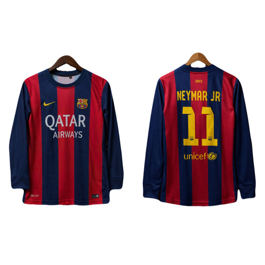 Barcelona neymar 2014-15 full sleeve barcelona  Embroidery - P1438