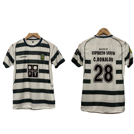 Retro jersey sporting Ronaldo 2001/03 Half sleeve jersey  - bmg store