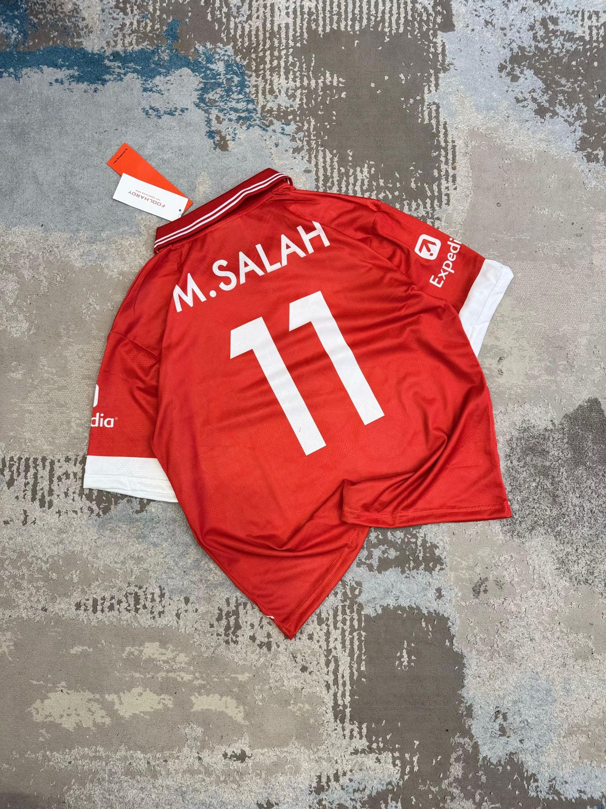 Liverpool 2025-26 Home kit Salah Five Sleeve - bmg store
