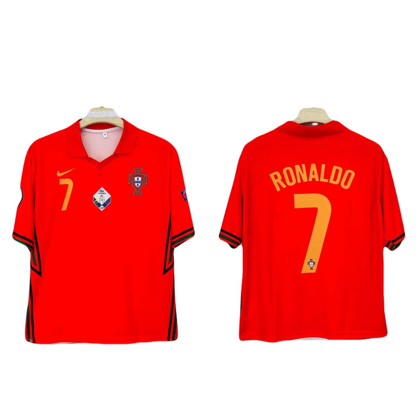 Portugal 2019-20 Home Kit Ronaldo Five Sleeve - bmg store