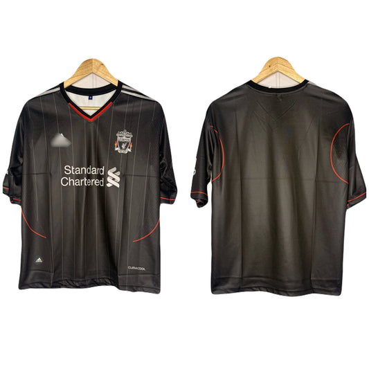 Liverpool 2011-12 Away Kit Plain Back Five Sleeve - P839 bmg store