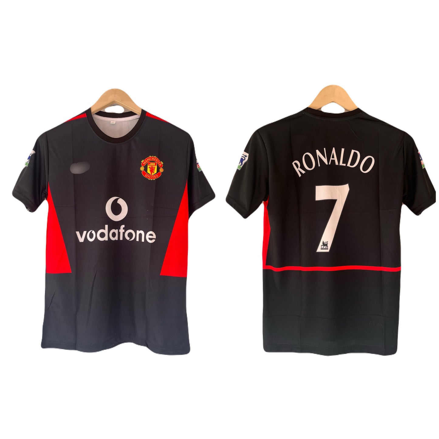 Ronaldo Manchester united third kit half sleeeve sublimation -