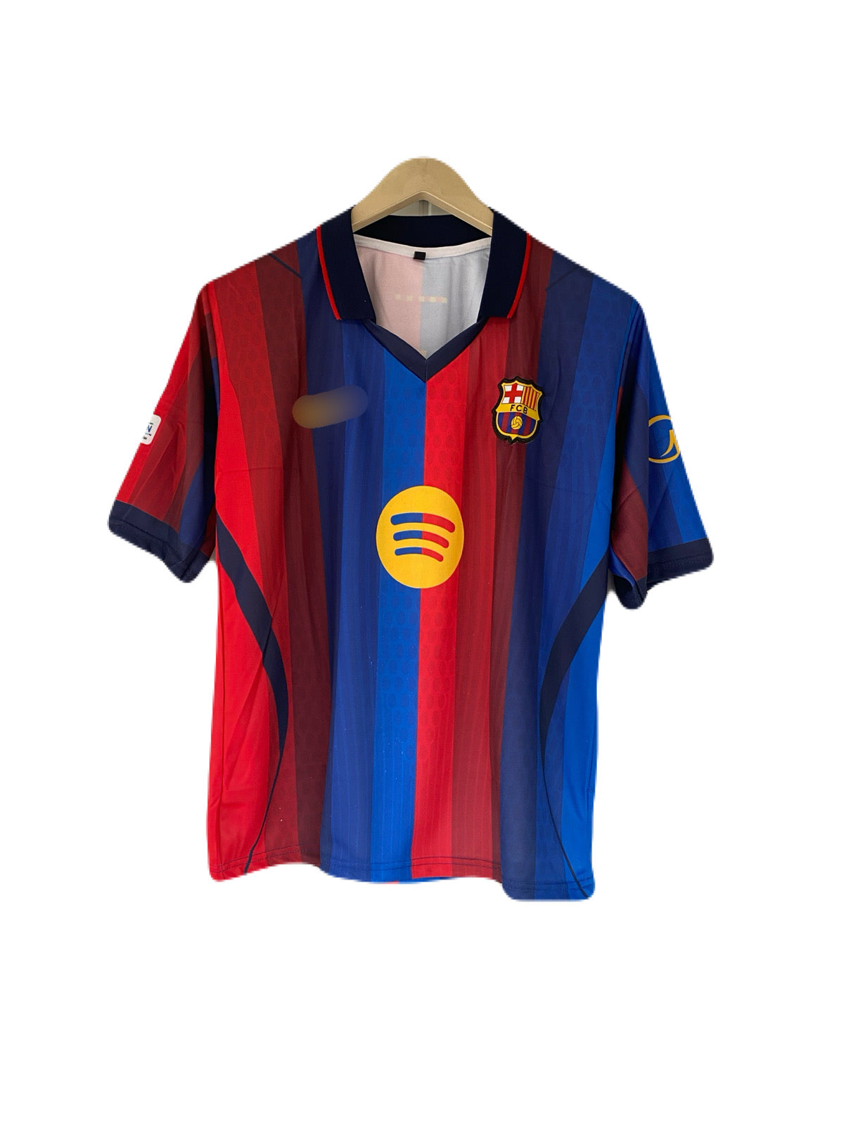 Pedri Barcelona 2026/27 Home Five Sleeve Collar Embroidery- P2561 | BMG STORE