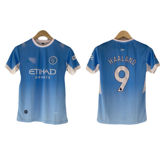 Haaland Manchester City New season Half Sleeve embroidery jersey -