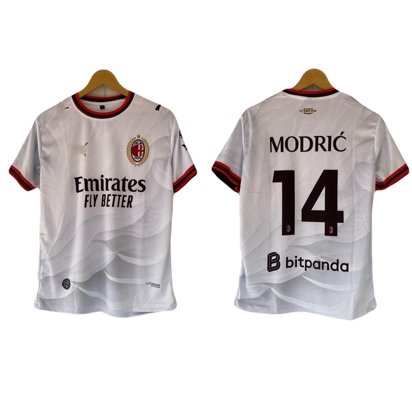 Modric Ac Milan 2026-2027 Away Kit Half Sleeve - P2415