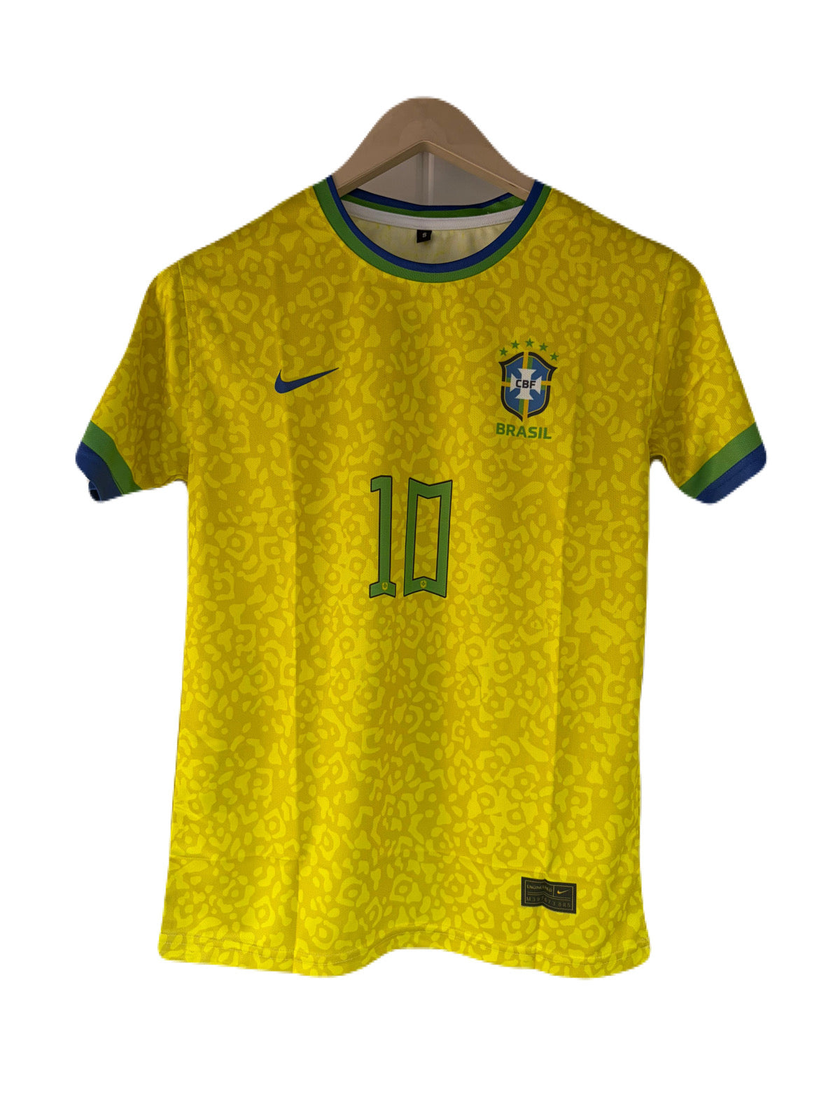 Brazil 2022 home kit Neymar jr Half Sleeve Sublimation - P1623