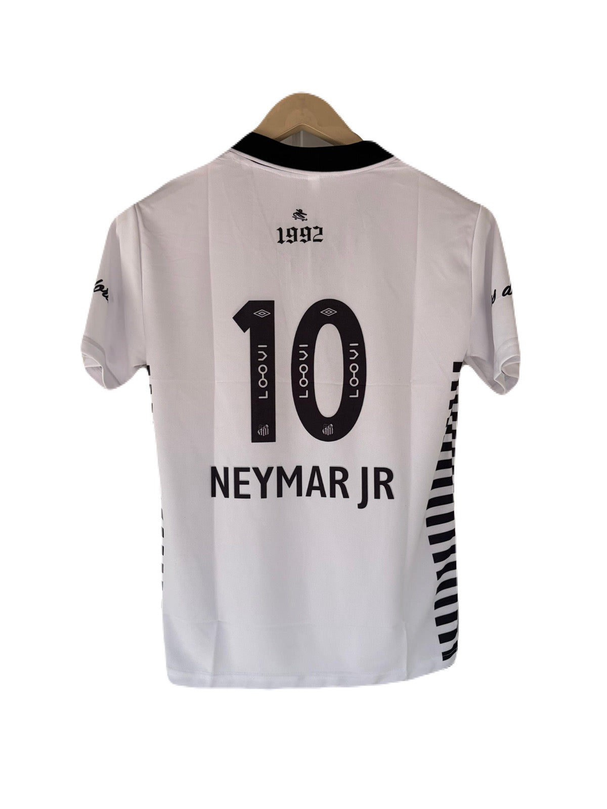 SantosXCharlie Edition Neymar Half  Sleeve Collar Sublimtion jersey - P1610