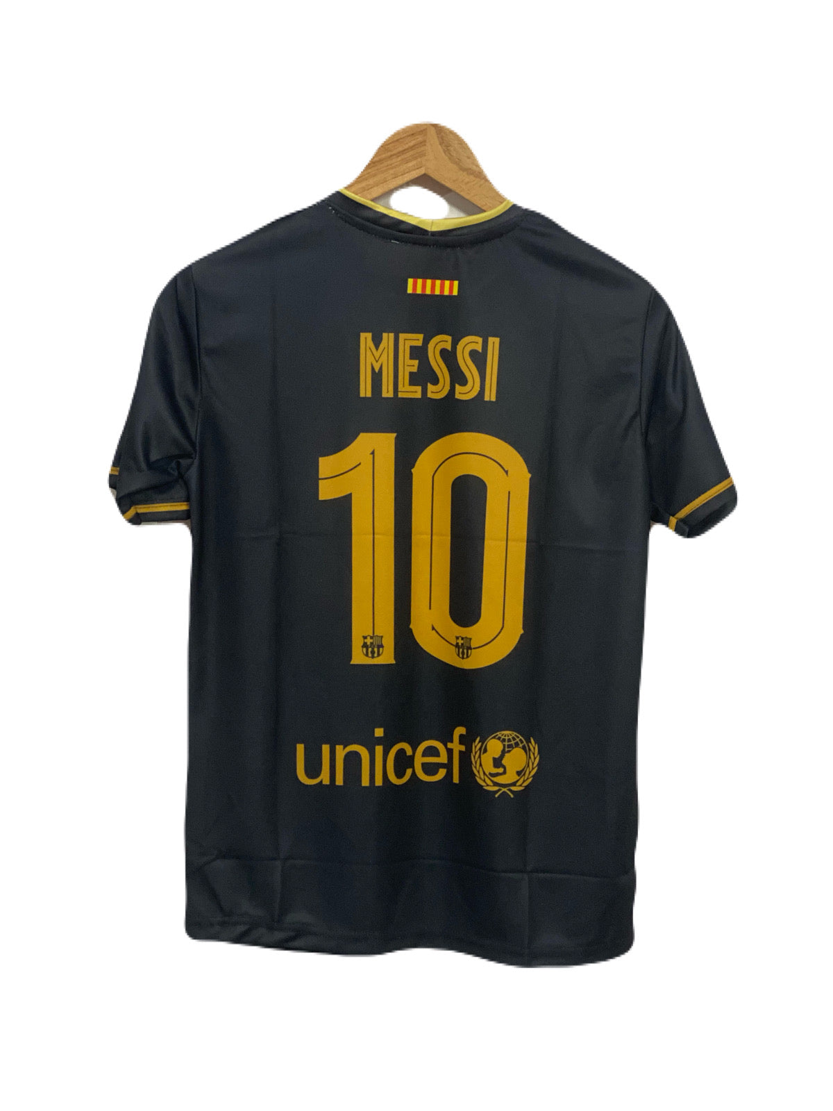 Barcelona 2020-21 Away kit Messi Half sleeve - P355