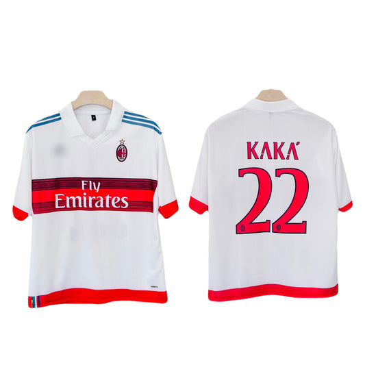 Ac Milan 2015-16 Away Kit Kaka Five Sleeve -P1392 Ms
