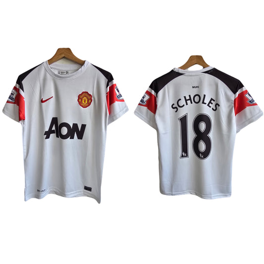 Manchester united 2010/11 away jersey scholes - P1557