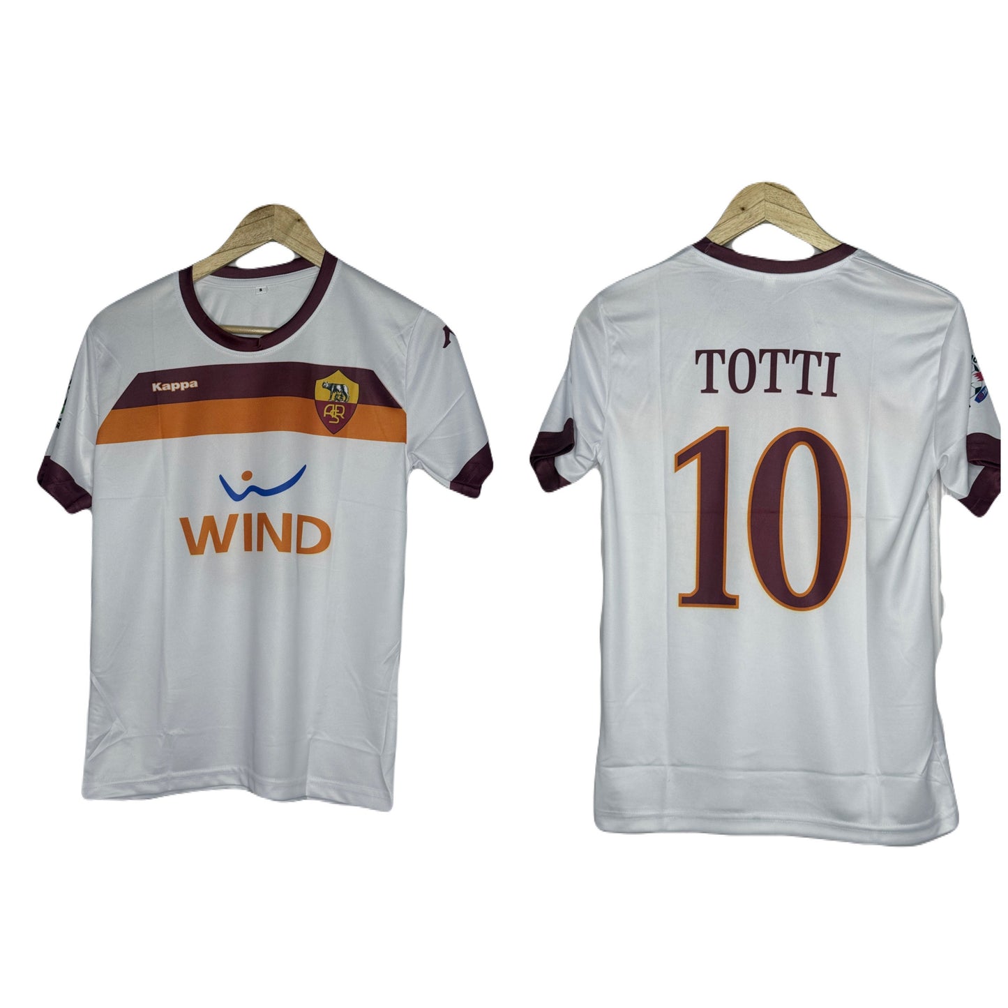 As Roma 2009-10 Away Kit Totti Half Sleeve - P865 bmg store