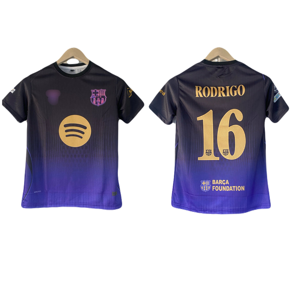 Rodrigo Barcelona 2026-27 Away Jersey Half Sleeve Sublimation -  P2477 | BMG STORE