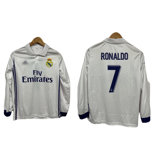 Real Madrid 2016 Home kit Ronaldo Full sleeve -  bmg store