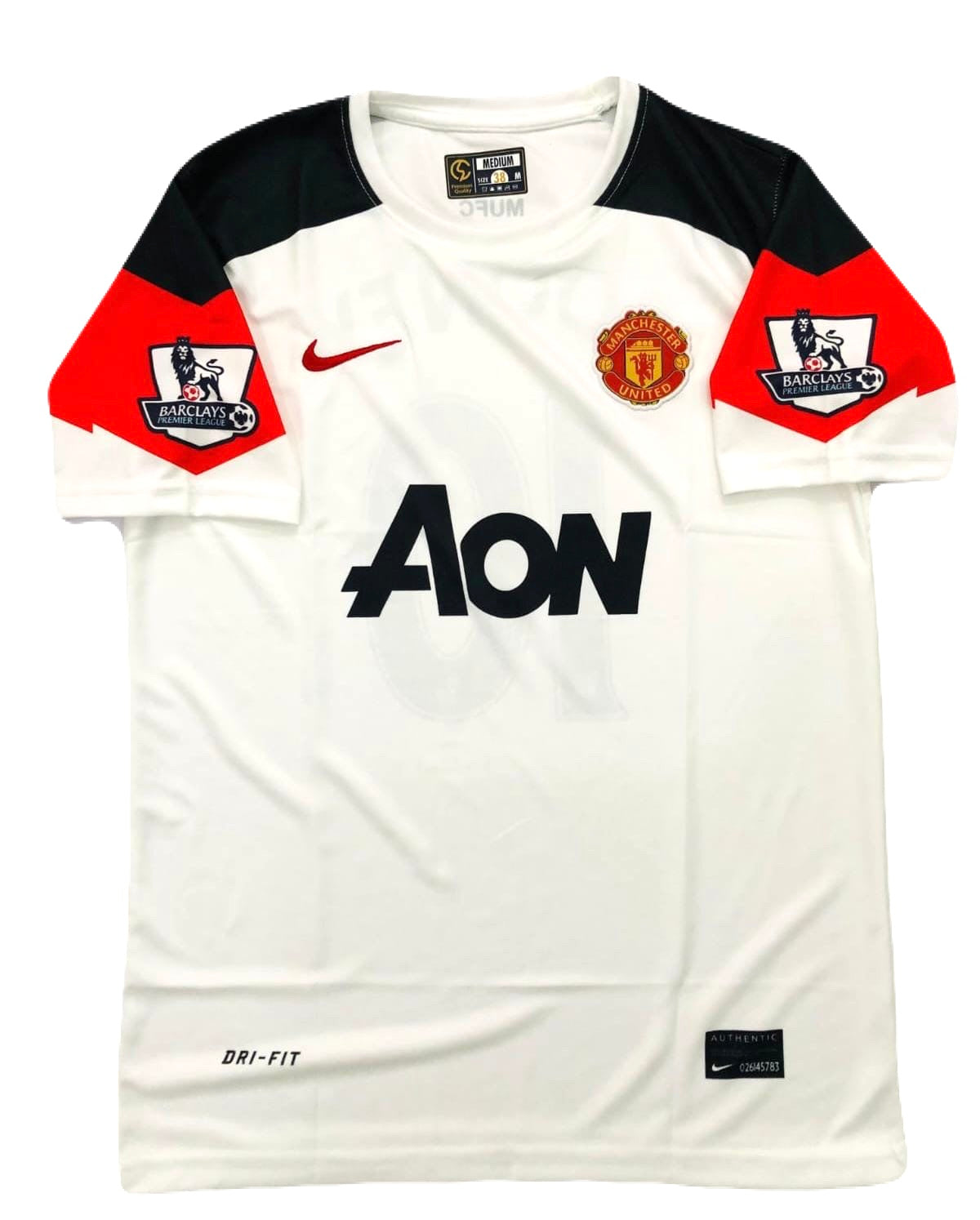 Manchester united 2010/11 away jersey rooney - P444 bmg store