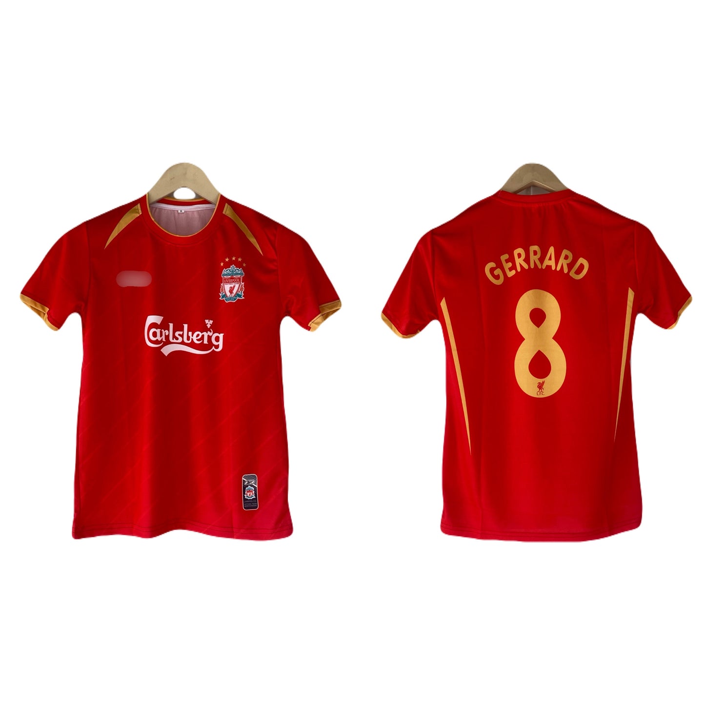 Gerrard Liverpool Half Sleeve Sublimation jersey