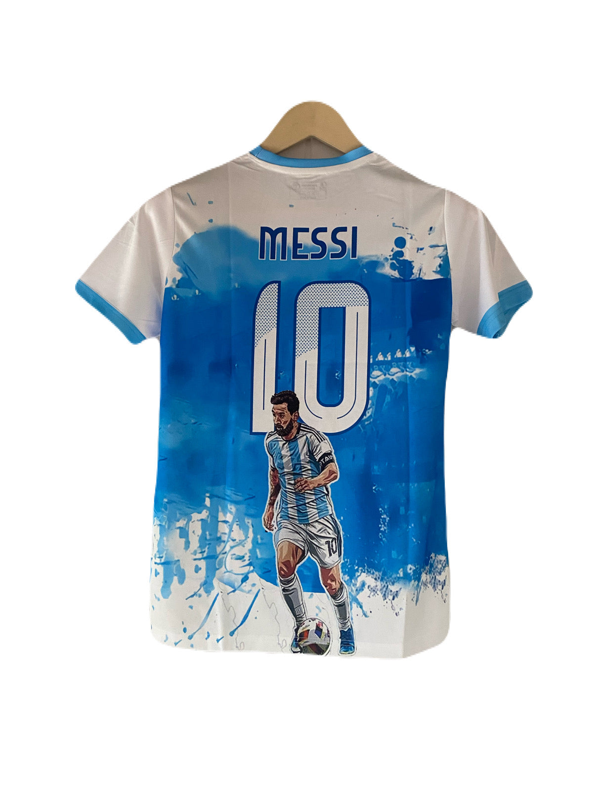 Messi argentina themed special kit Half sleeve sublimation jersey - P2092