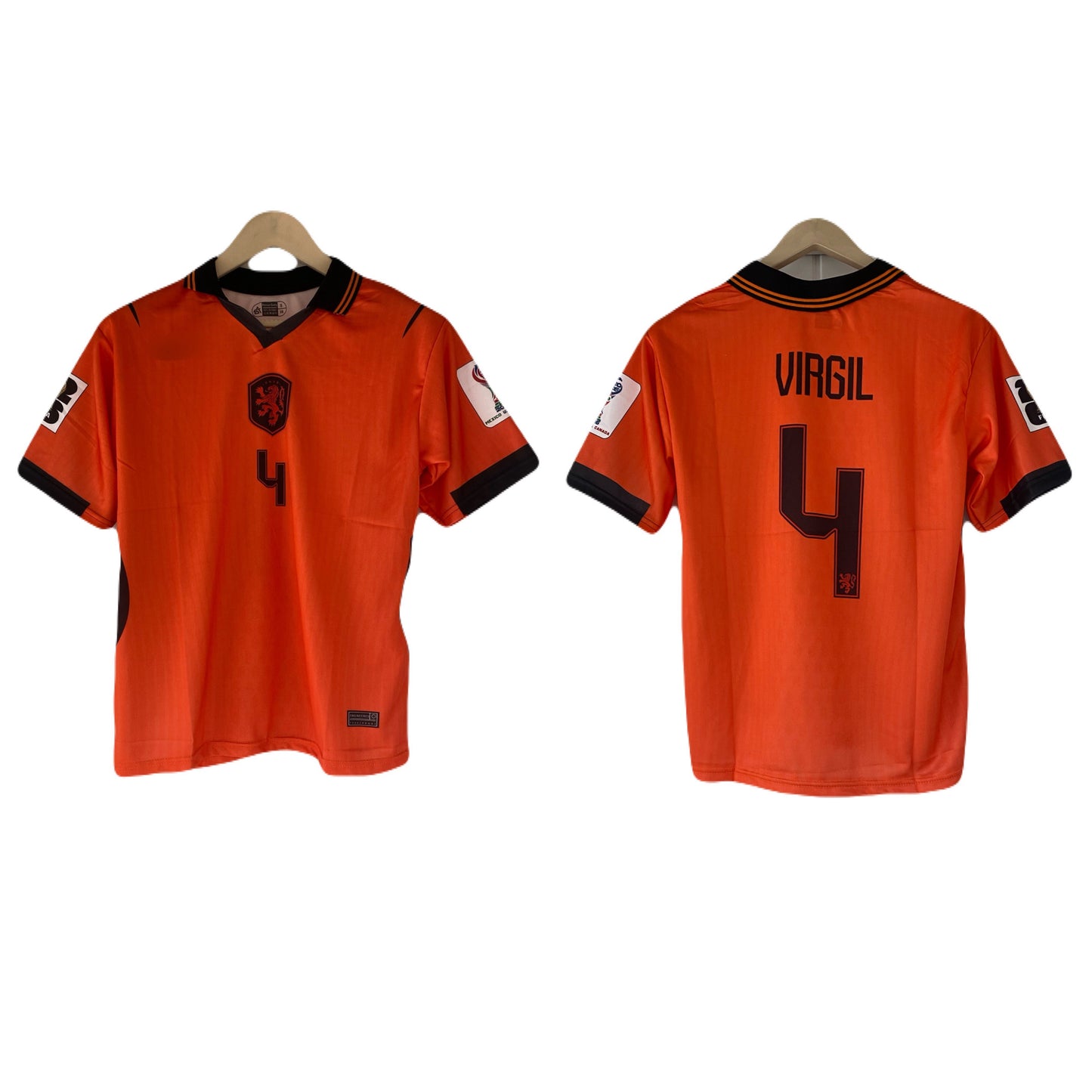 Van dijk Netherlands Five sleeve Collar Sublimation jersey- P2248