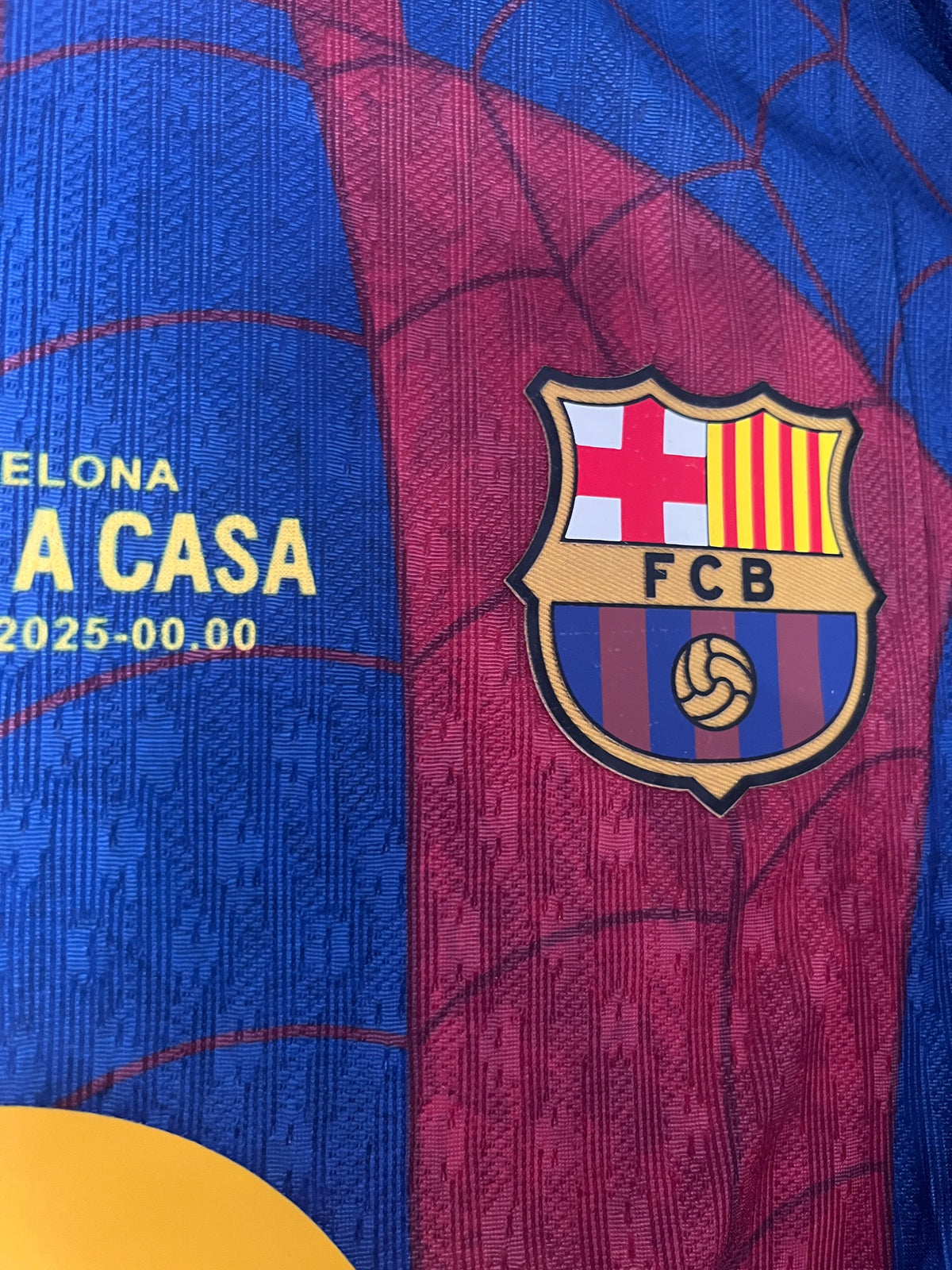 Barcelona Player Version Imported 2026/27  Spider Edition kit half sleeve P2689 | BMG STORE