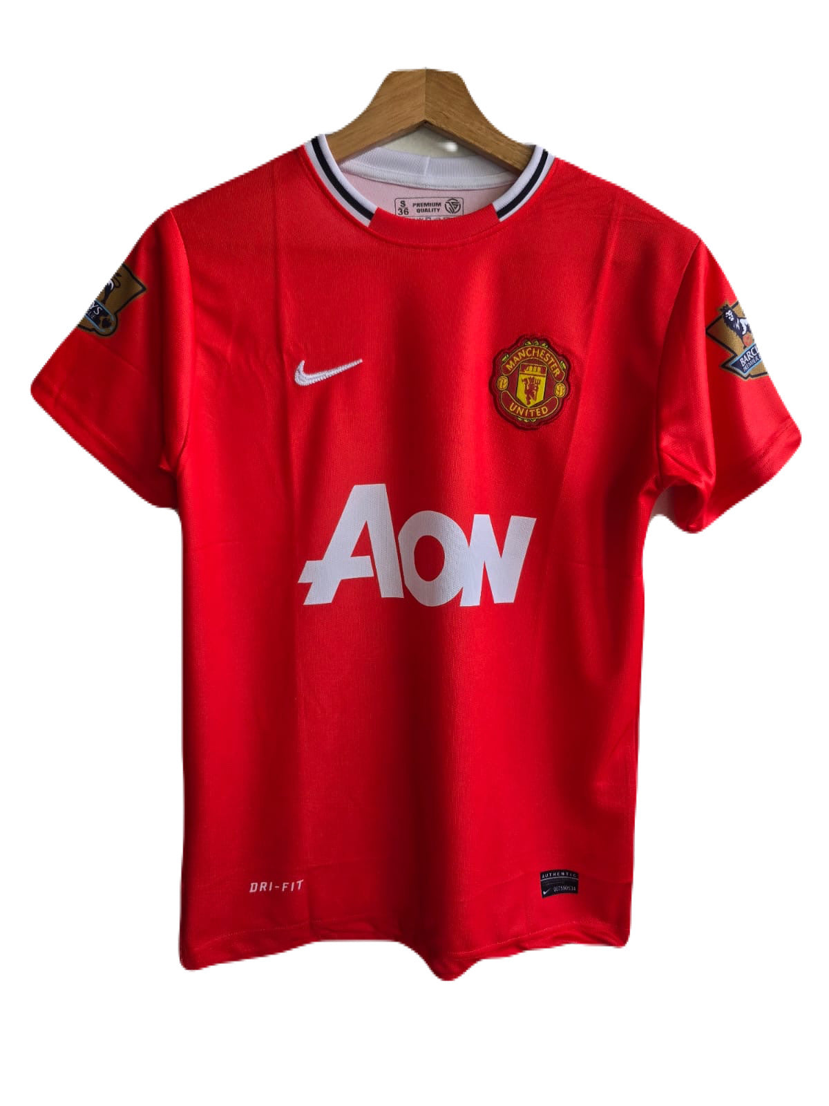 United 2011/12 home Rooney half sleeve - P740 bmg store