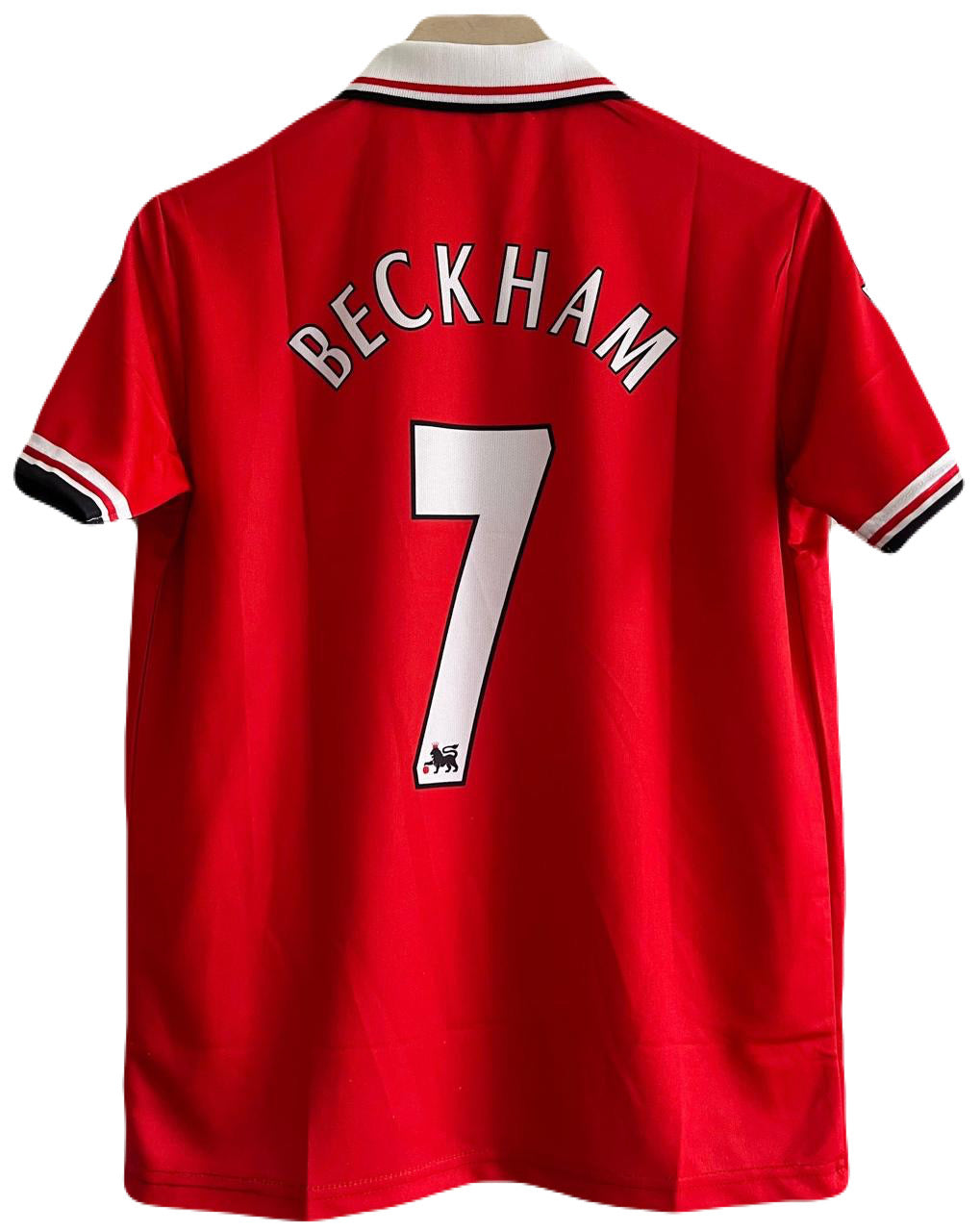 Manchester united 1998/99 Home jersey Beckham zip type P51 - bmg store