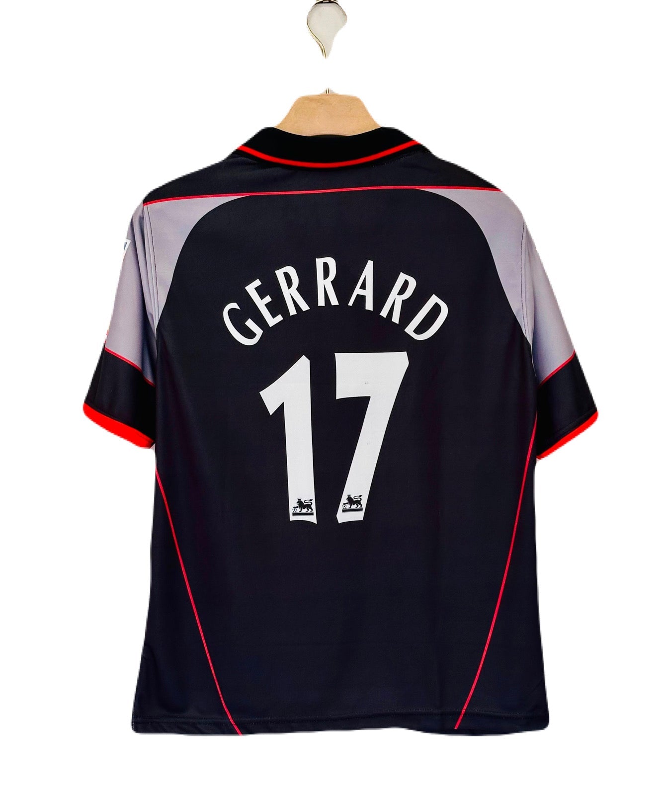 Gerrard Liverpool Five sleeve Collar Sublimation jersey- P2162