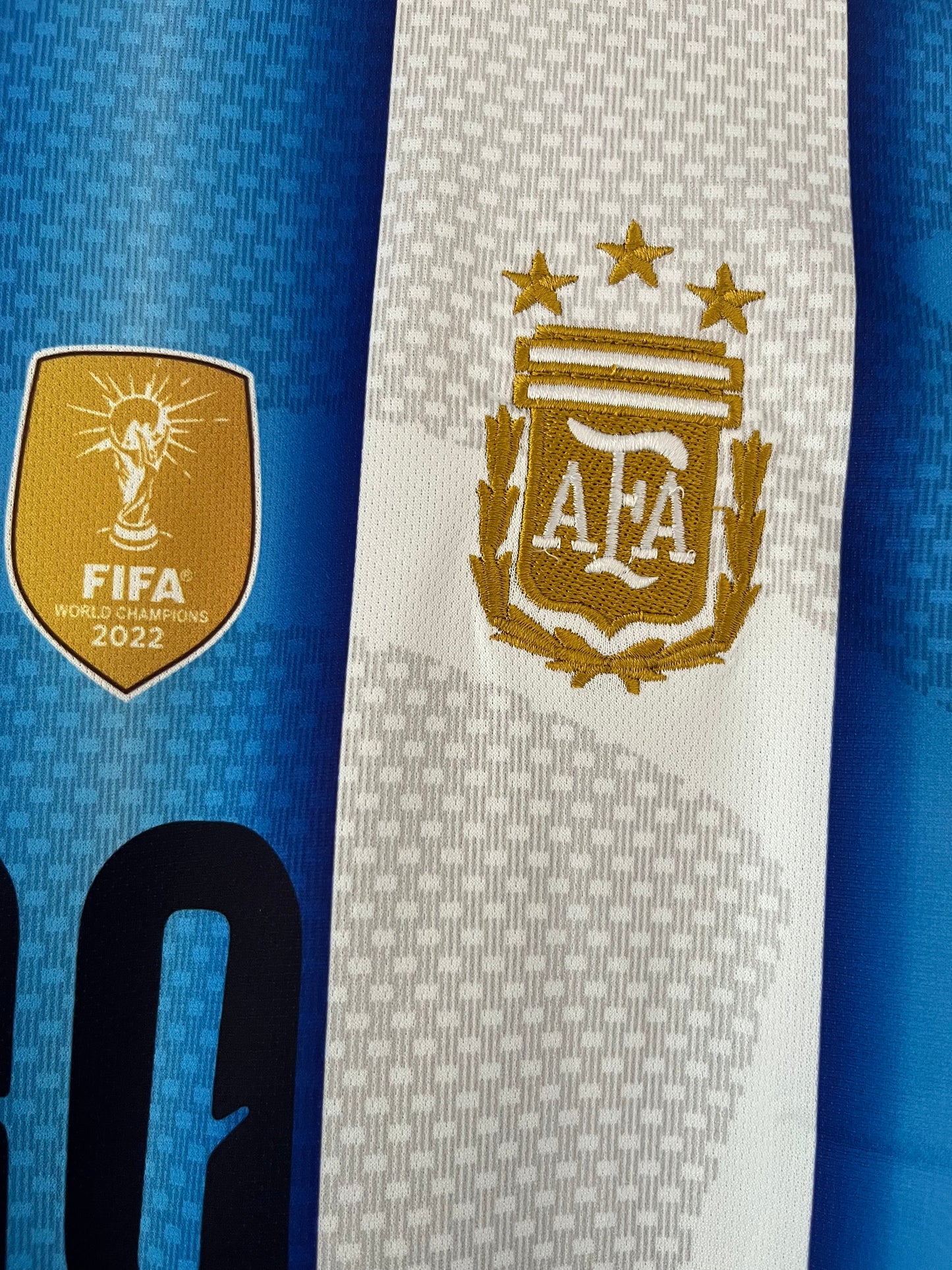 Messi Argentina 2026 World Cup Home Kit  Half Sleeve embroidery -