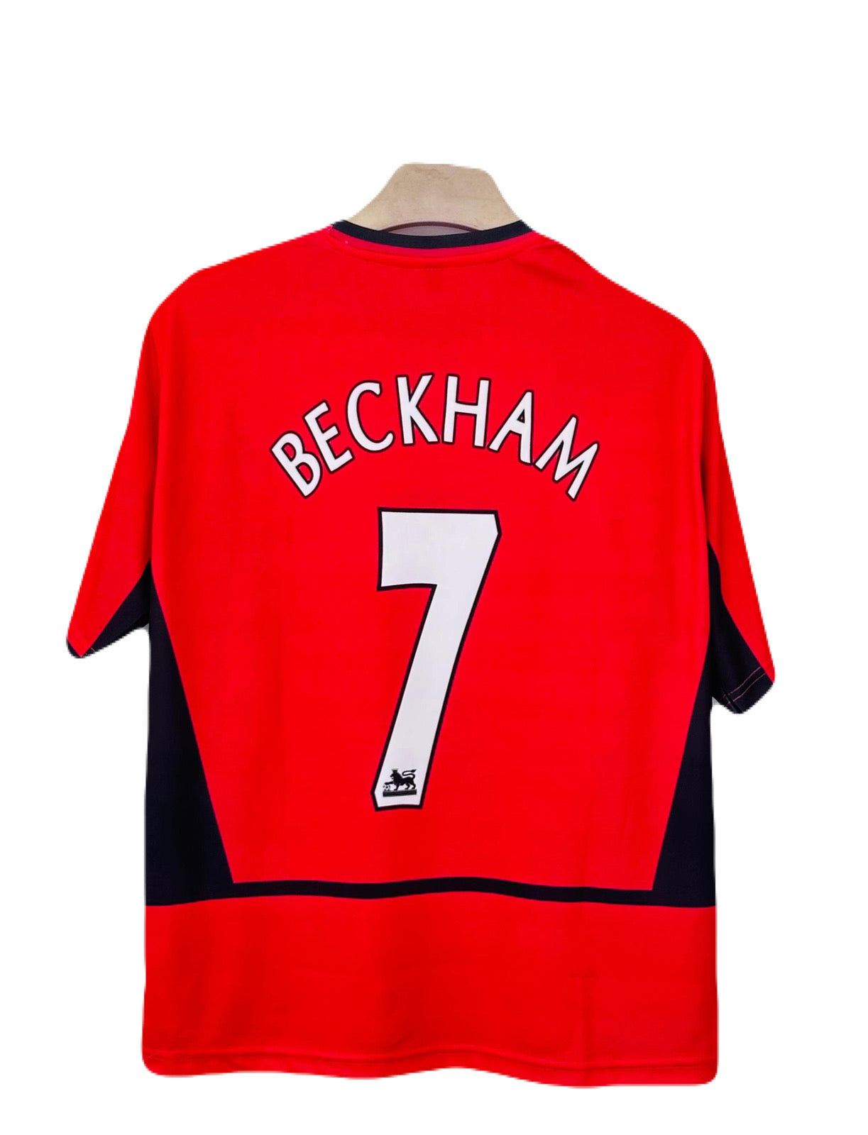 Manchester United 2002-2004 beckham Five sleeve Roundneck Sublimation -  P1437