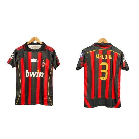 Ac milan maldini 2007 home embroidery - bmg store