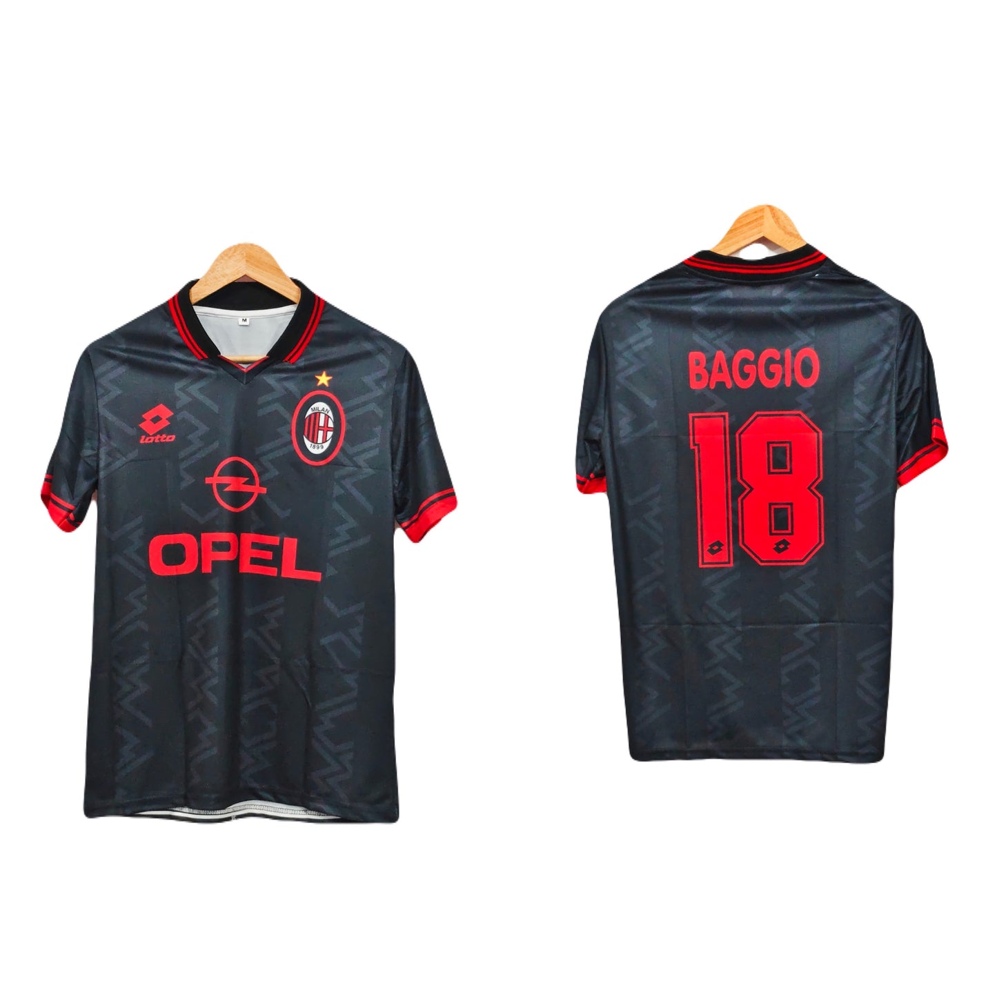 Ac milan 1996-97 Third kit Baggio Half sleeve - P286 - bmg store