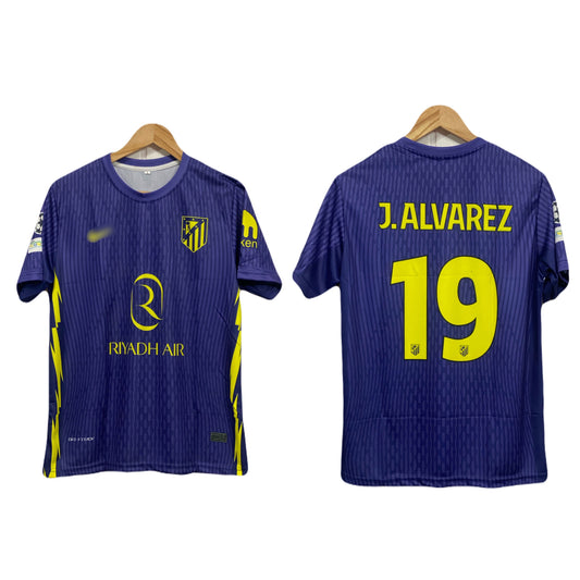Athletico Madrid 2025-26 Away kit j.Alvarez Half sleeve - P555 - bmg store