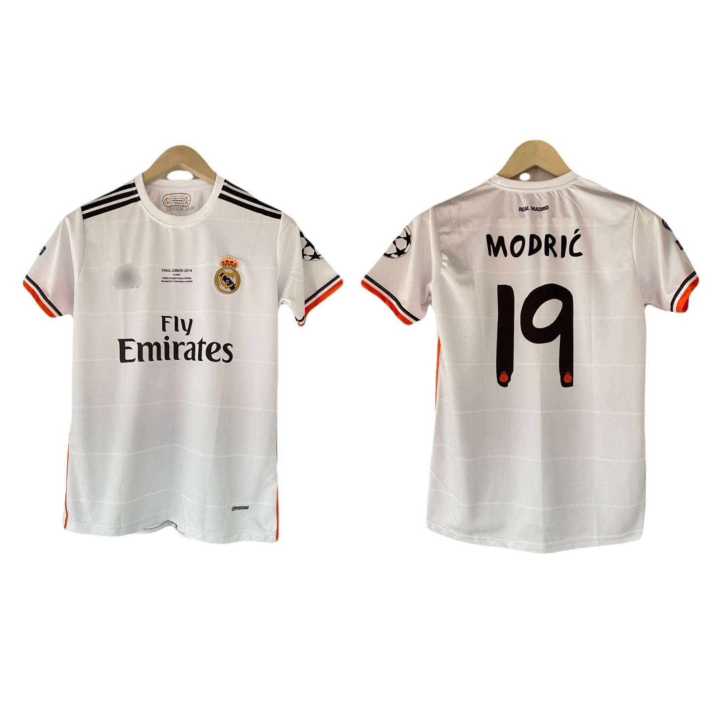 Modric Real madrid home half sleeve embroidery - P2058