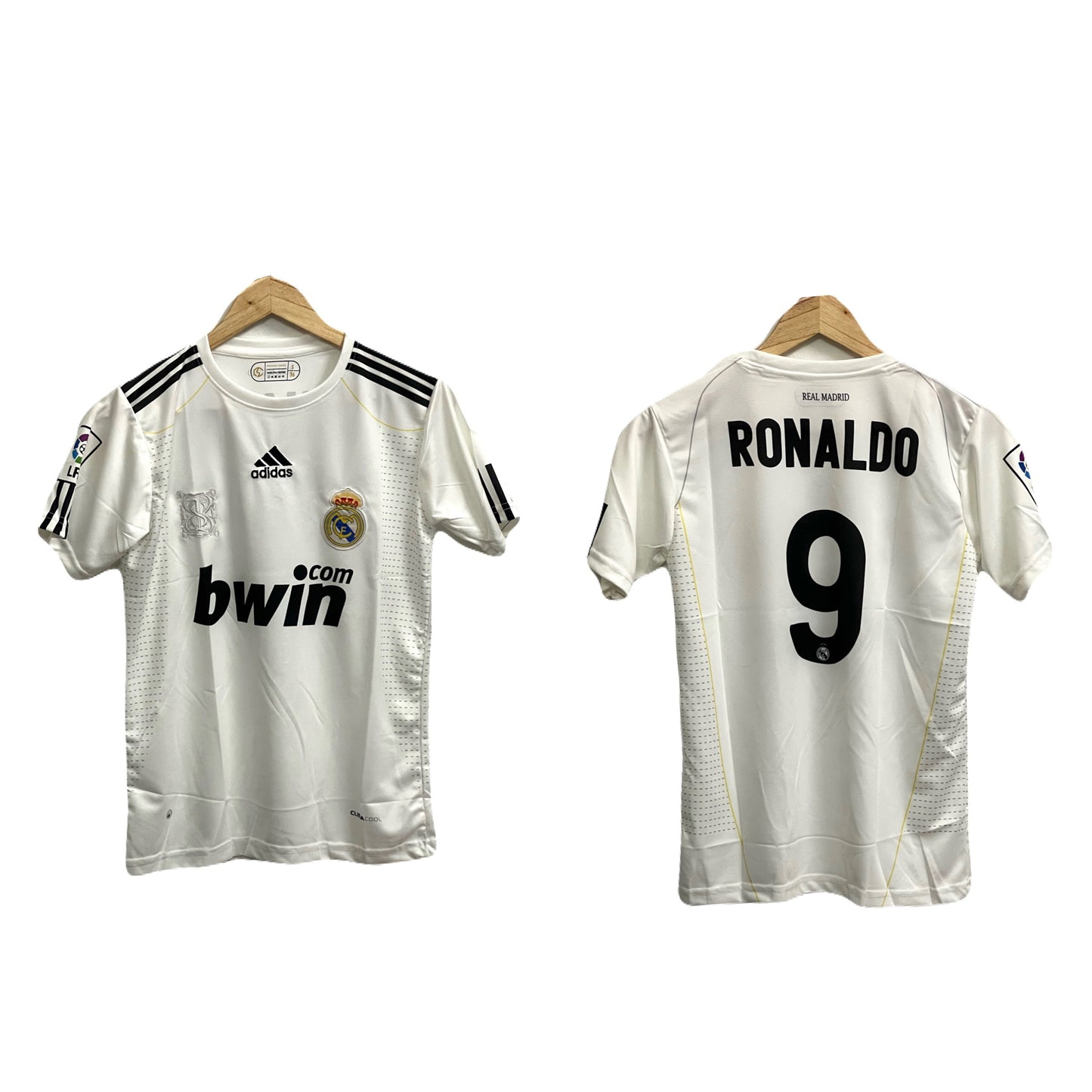 Real madrid 2009/10 Ronaldo number nine 9 rare jersey - P460 bmg store