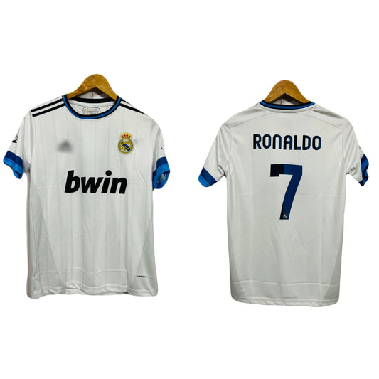 Real Madrid 2012-13 Home kit Ronaldo Half sleeve - P675 bmg store