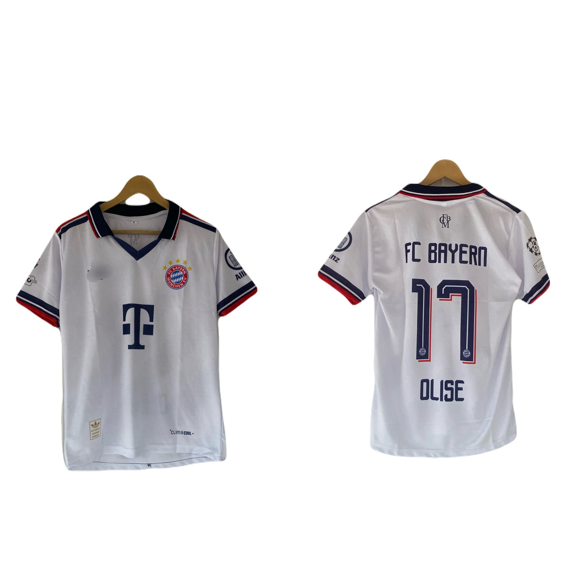 Olise Bayern Munich 2026-27 Away Half sleeve Collar Sublimation jersey - P2718 | BMG STORE