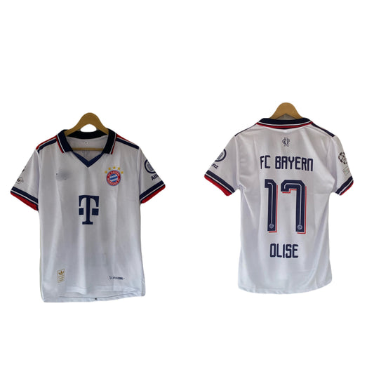 Olise Bayern Munich 2026-27 Away Half sleeve Collar Sublimation jersey - P2718 | BMG STORE