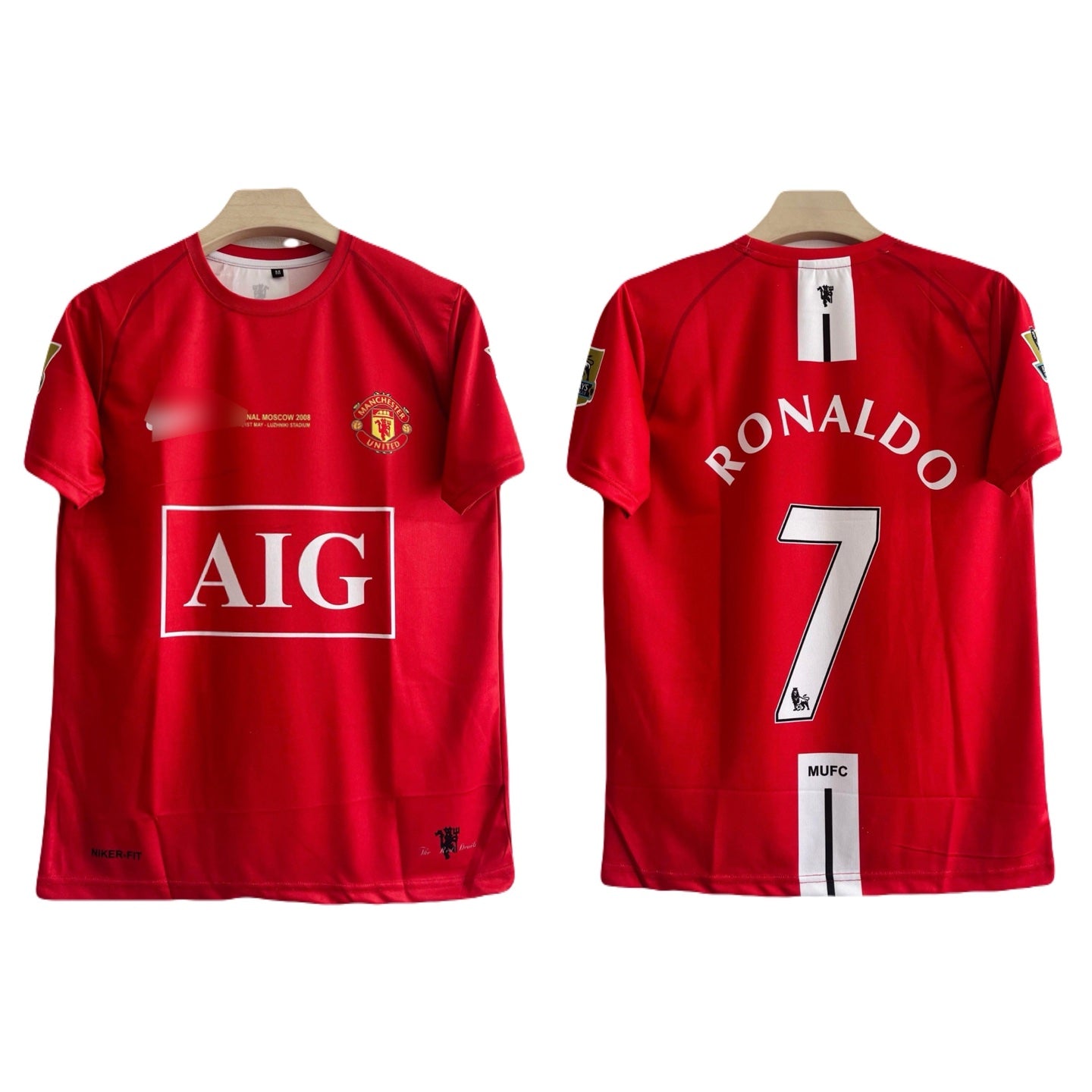 Best Retro jersey Ronaldo 2008 united ucl final edition Half sleeve p15 - bmg store