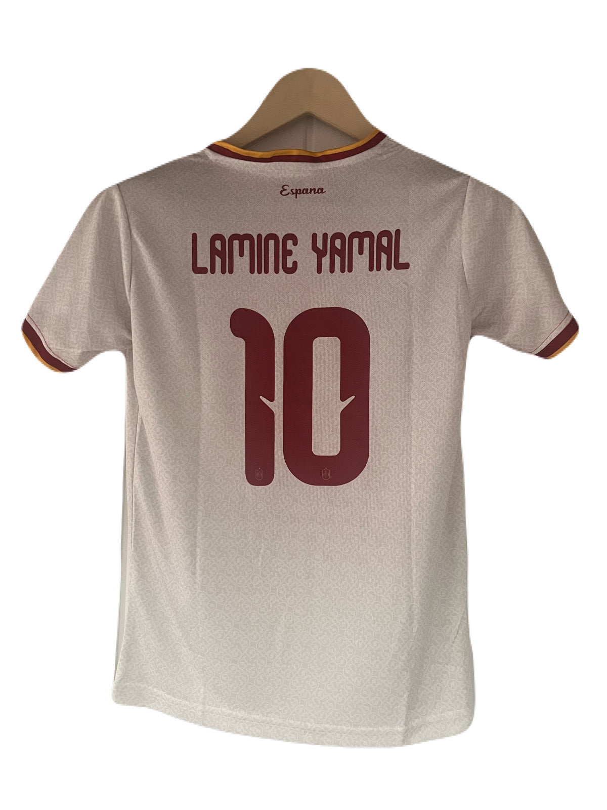 Yamal Spain away 2026 World Cup Half Sleeve crew neck embroidery Jersey - P2109