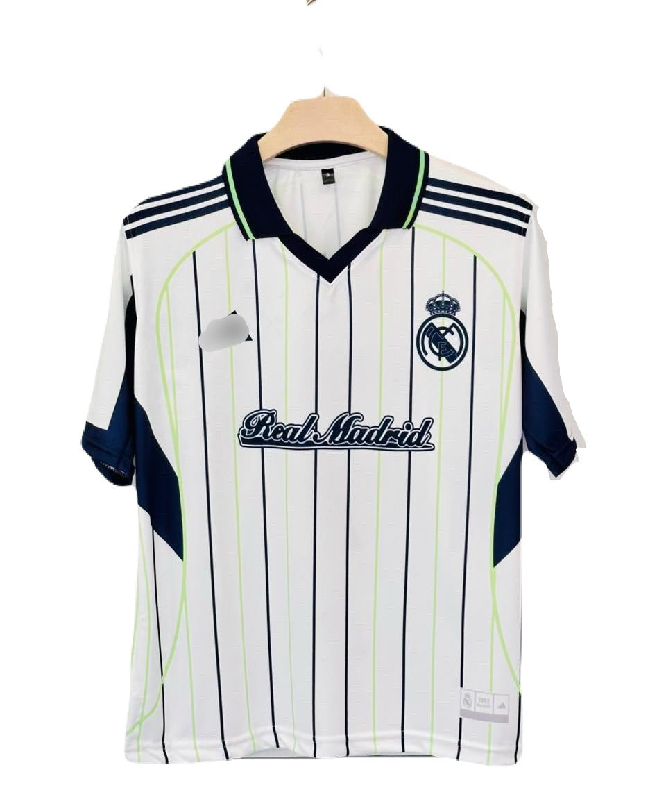 Real madrid Ronaldo Five sleeve Collar jersey -