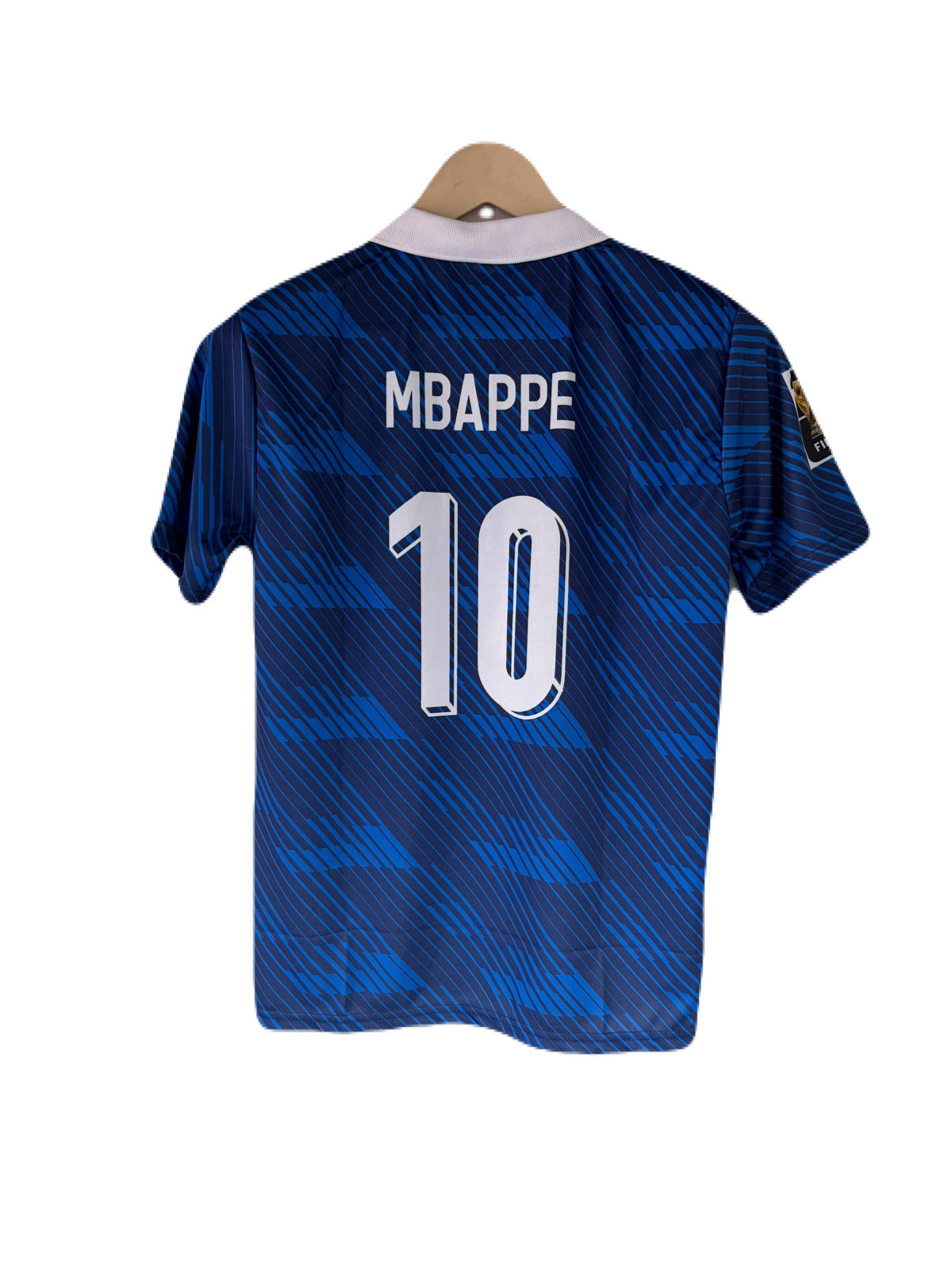 France 2026 World cup Home Mbappe Half sleeve collar Embroidery - P1621