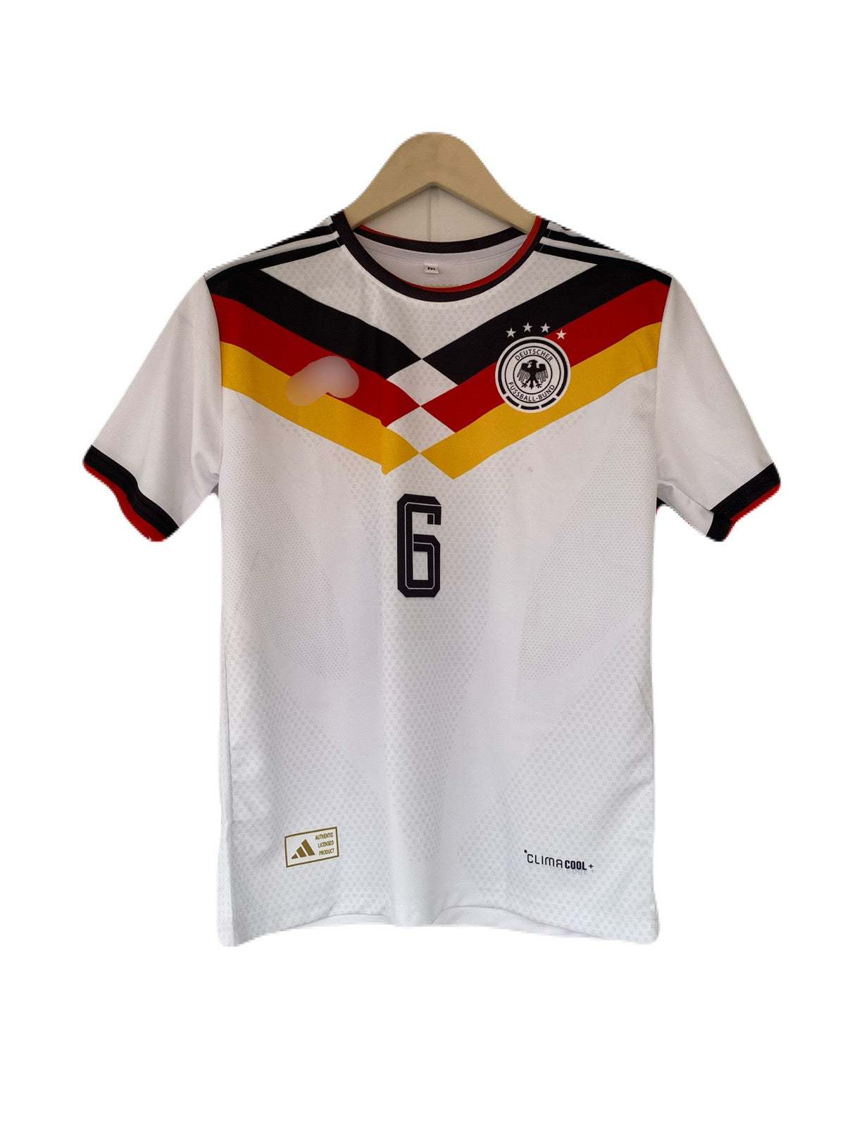 Kimmich Germany 2026 World Cup home Half Sleeve jersey