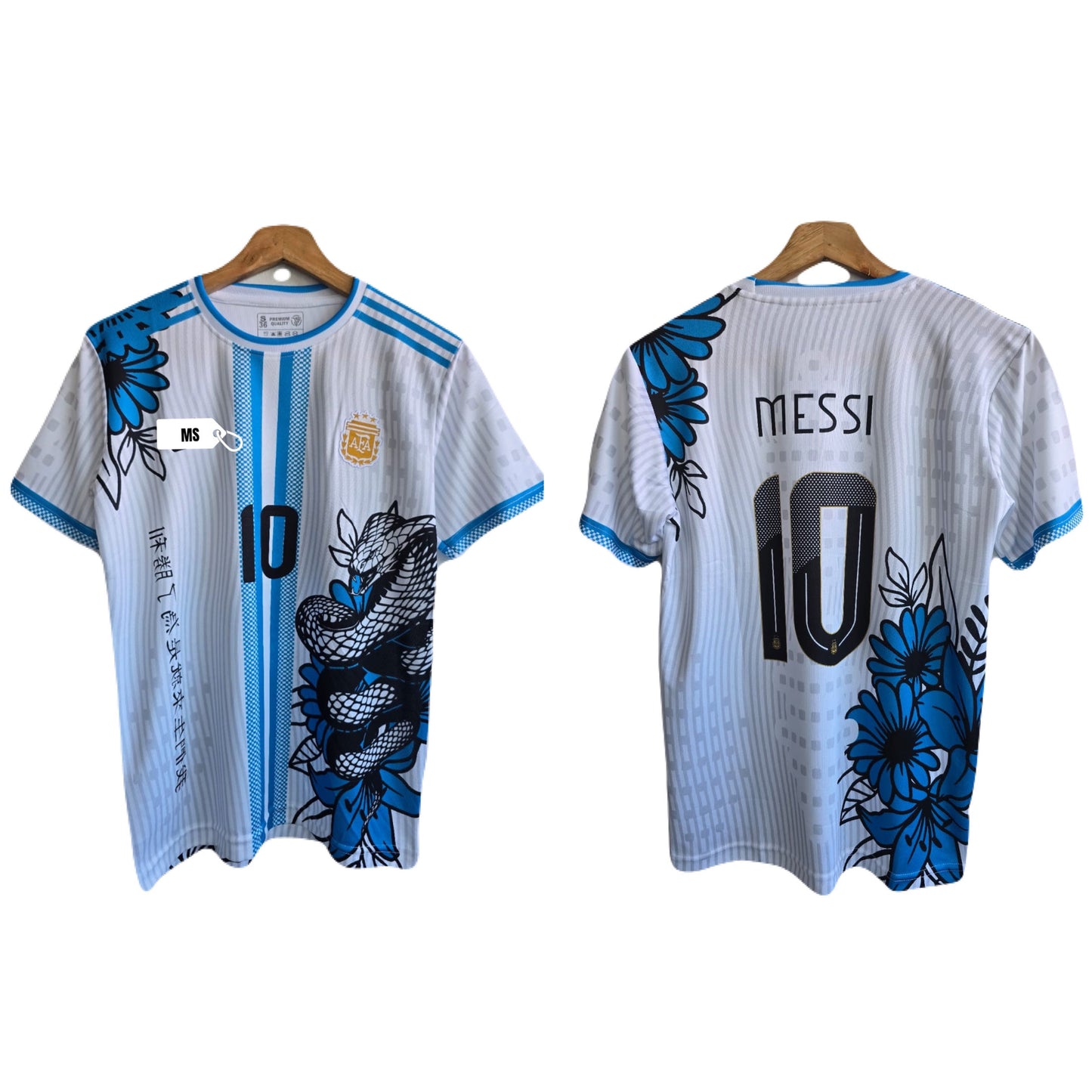 Argentina dragon edition jersey messi embroidery - P654 bmg store