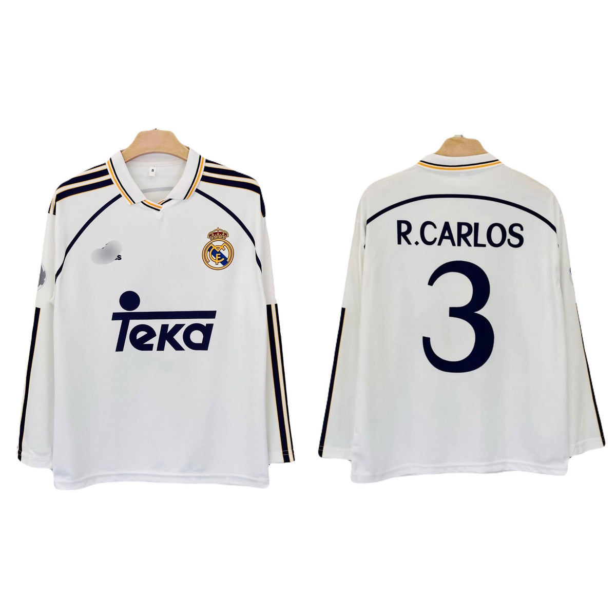 Robaerto Carlos Real Madrid 2026-27 Home Full sleeve Collar Sublimtion - P2693 | BMG STORE
