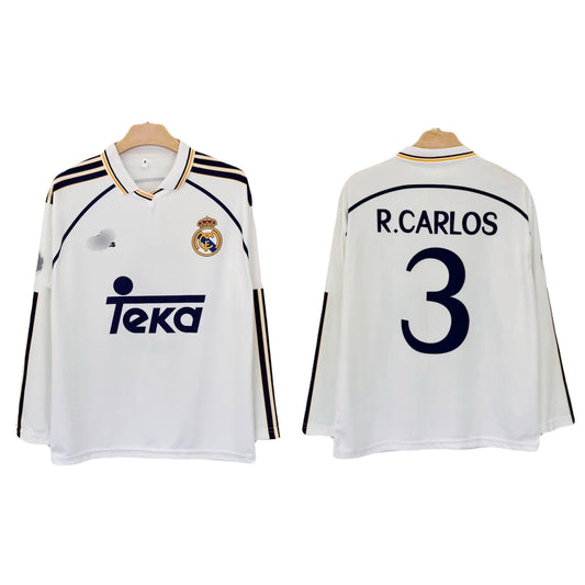 Robaerto Carlos Real Madrid 2026-27 Home Full sleeve Collar Sublimtion - P2693 | BMG STORE