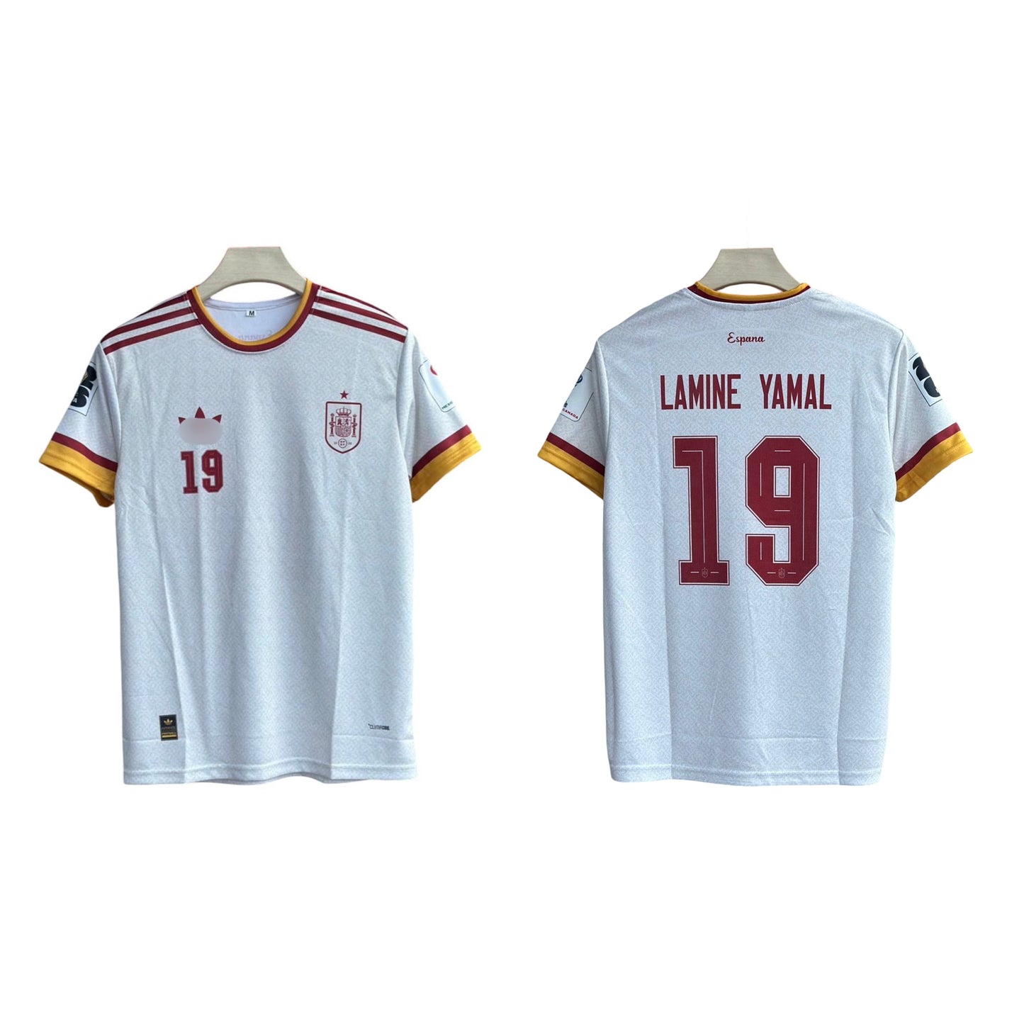 Yamal Spain 2026 World Cup Away Half Sleeve Jersey -