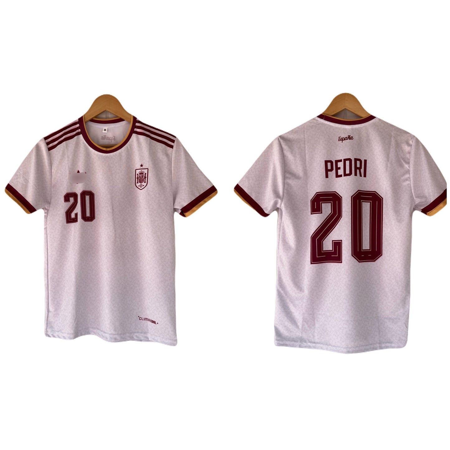 Spain 2026 World Cup Away Pedri  Half Sleeve Sublimation Jersey - P1486