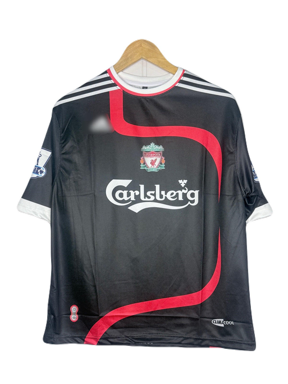 Liverpool 2007-08 Third Kit Torres Five Sleeve - bmg store